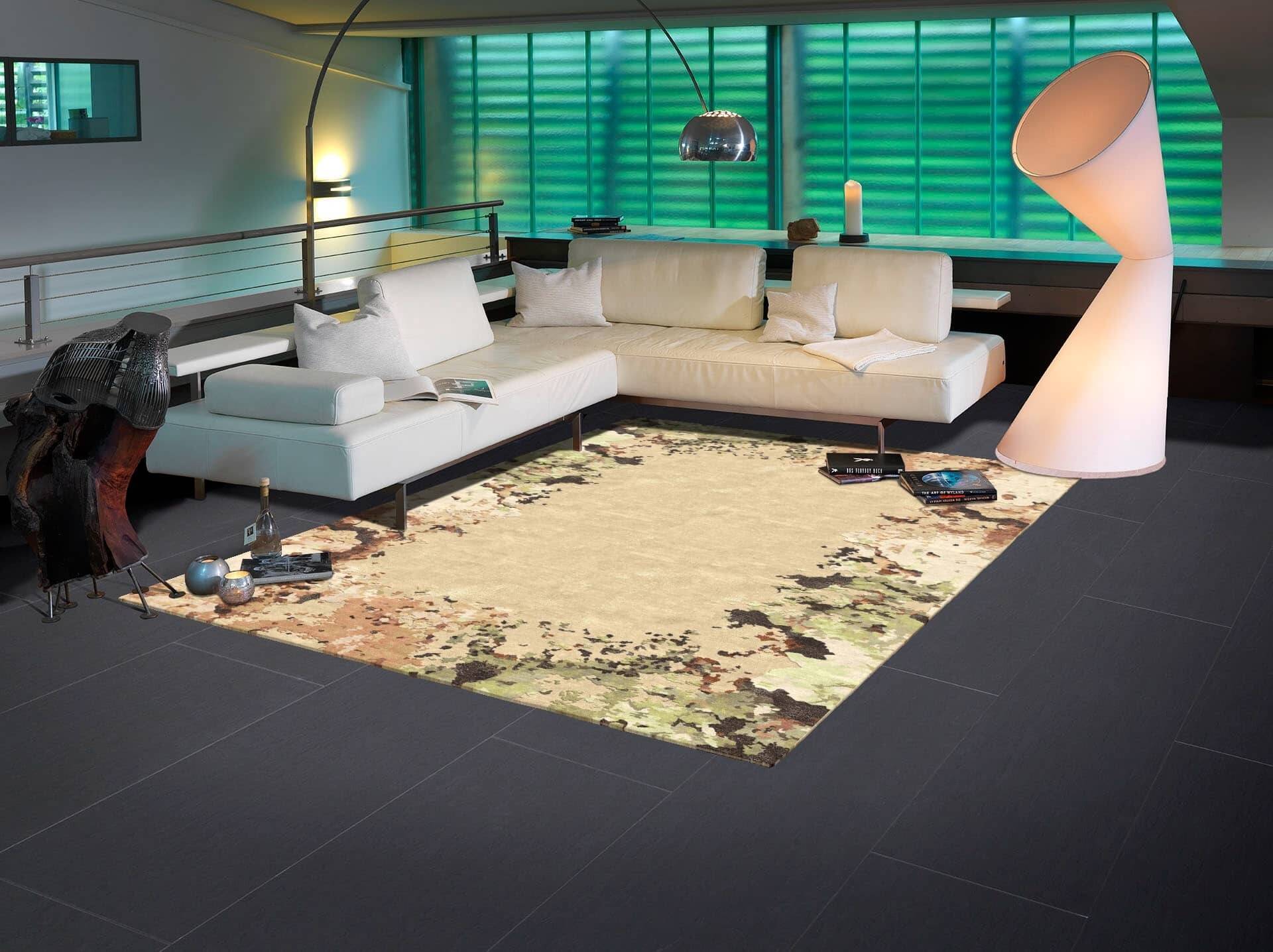 Makalu Nepal Teppich Century Art M018 Handgetuftet im Wunschmaß – Bild 2